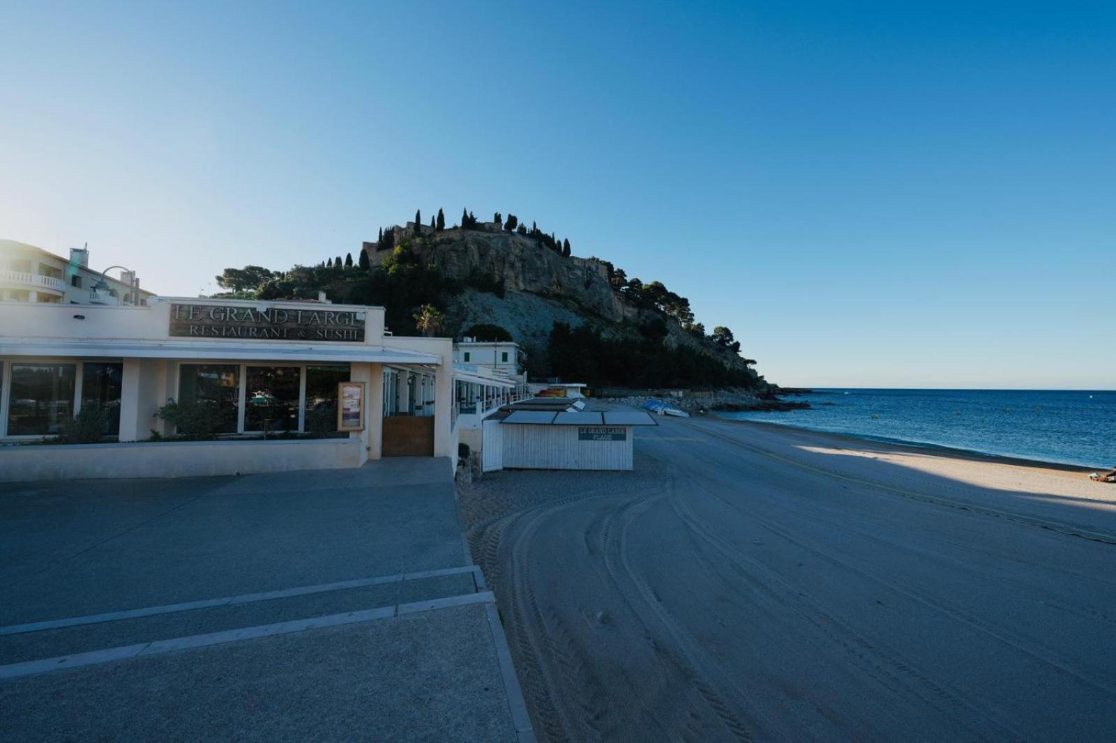 Cassis Studio 50M De La Grande Plage Exteriör bild
